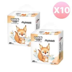 나비잠 기저귀 매직소프트 팬티 슬림 점보형 22pX20팩 BNS