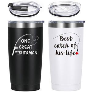 LiqCool His & Hers 커플 선물 - 기념일, 약혼식, 신부 샤워 및 크리스마스를 위한 20온스 텀블러 세트