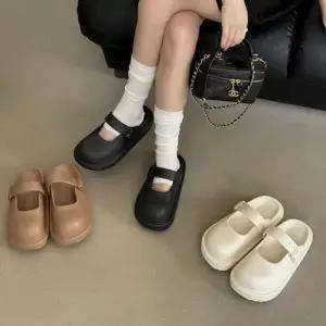 경량 발볼 넓은 아쿠아 EVA 뮬 슬리퍼 5SS WFIQLPL