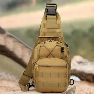 군용 슬링백 전술 밀리터리 메신저백 등산 WED7E5C