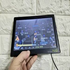 중고 미동전자통신 유라이브 N8 아틀란맵 3D 16GB 8인치 내비게이션