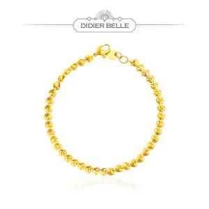 디디에벨라 24k 순금 총총하트 팔찌11.25g