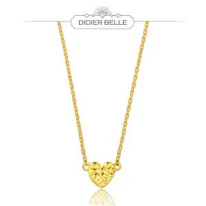 디디에벨라 24k 순금 양면 하트 목걸이3.75g