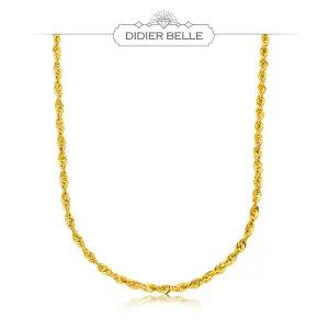 디디에벨라 24k 순금 꽈배기 목걸이11.25g