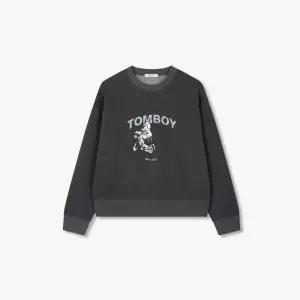 [롯데백화점]스튜디오톰보이 피그먼트 그래픽 맨투맨 9176122973