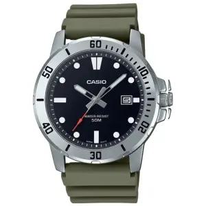 카시오 남성 우레탄 손목 시계 MTP-VD01-3E