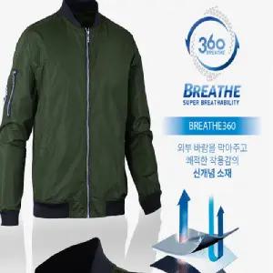 1+1 남성항공점퍼 남자 경량 항공 점퍼 바람막이 블루종 재킷 현장근무복 작업복