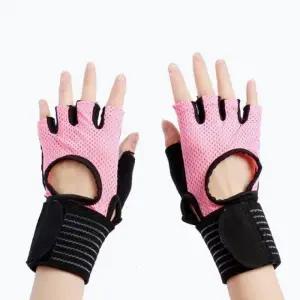 손목보호 여성 메쉬 헬스장갑(L) 웨이트 운동장갑