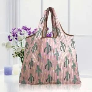 ABM 빅 시장가방 선인장 휴대용 보조가방 에코백