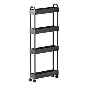 150 100 틈새수납장 선반 주방 슬림 3겹 폭좁은 4단 냉장고 흰색 5단