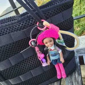 [하프클럽/]빈티지 인형키링 빽꾸