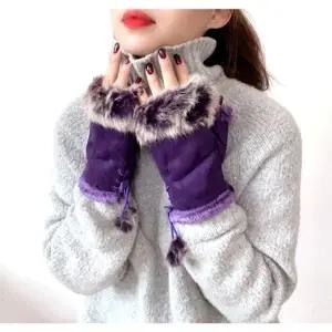 겨울 에코퍼 반장갑 사이즈조절