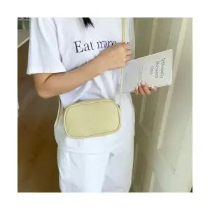 야무치 여자 데일리룩 가방 미니백 슬림핏 소프트 가죽 스퀘어백 숄더 크로스백 KUK5