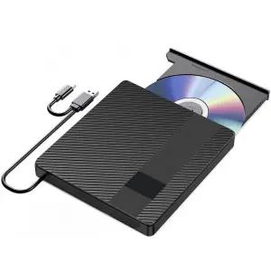 CD롬 플레이어 2-in-1 USB30 외장 블루레이 DVD RW CD 라이터 드 버너 리더 CD-ROM DVD-ROM 노트북 데스크
