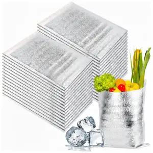 팩센스 은박 보온 보냉 봉투 접착식 택배 배달 포장 캠핑 야외 식품 보관