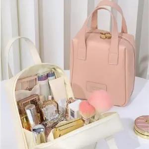 2세대 대용량 손잡이 화장품 파우치 세면백 가방