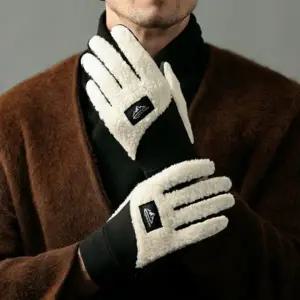 겨울 방한 스포츠 아웃도어 등산 스키 양털 플리스 장갑 핑거홀