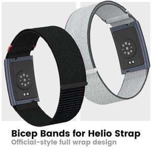 호환 Amazfit Helio 스트랩 호환 나일론 교체 밴드 피트니스 트래커용 조절식  스포츠 편안함