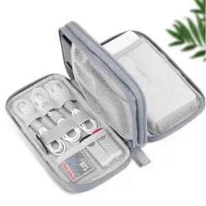 여행용 수납 보조배터리 정리 파우치 케이블 충전선