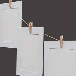 가랜드 종이액자 (10p 5x7 화이트) DK29 (KYR-WFIBBZ2)