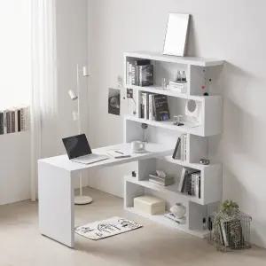 RG107 모듈 1400 5단 책상 세트