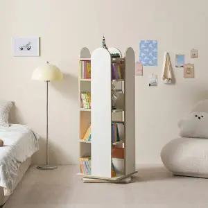 아이방 작은 도서관 회전책장 (4단) WB669