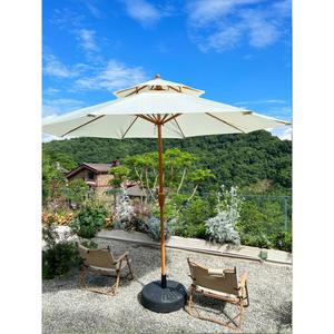 야외 비치 식당 캠핑 80CM테이블 옥상 원탁 사각형 세트 베란다 파라솔세트 사각