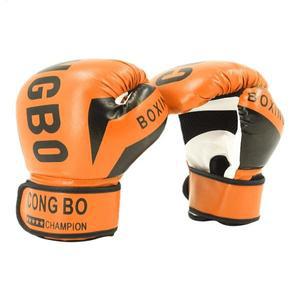 펀칭 훈련 운동 파이트 장갑, 남녀공용 가죽 복싱 체육관 핸드 보호대, 1 쌍