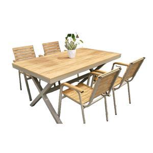 테이블 의자 세트 4인용 상담테이블 레스토랑 4인 1600 천연원목 다이닝식탁 커피숍