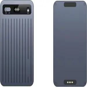 울트라 슬림 64GB AI 노트 음성 녹음기 스마트 디지털 앱으로 전사 및 요약 회의용 오디오 녹음 마그네틱