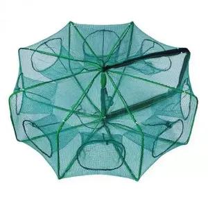 접이식 낚시용 새우 그물망 물고기 포획 통발망