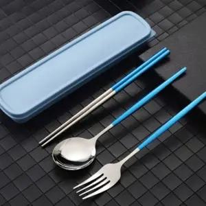 ( )수저보관함 휴대용 도시락 수저파우치 방수 케이스