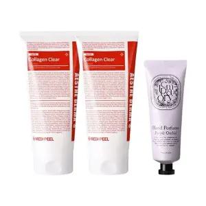 메디필 레드락토 콜라겐 클리어 폼클렌저 2.0 100ml 2개 세트 + WB 퍼퓸 핸드크림 70ml