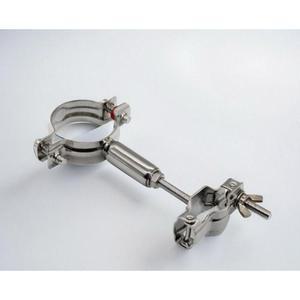 캠핑 연통 거치대 홀더 브래킷 조정 야외 클램프 스틸 조절