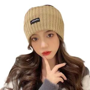 여자 넓은 니트 헤어밴드 데일리 겨울 터번 머리띠 넓은머리띠 머리장식