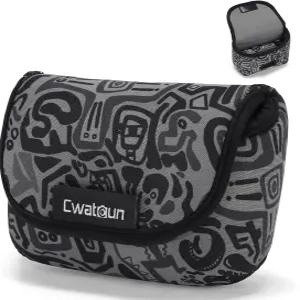 Cwatcun Neoprene 컴팩트 카메라 파우치 - 디지털 리코/캐논/소니 등을 위한 소형 케이스 및 여행용 슬리브