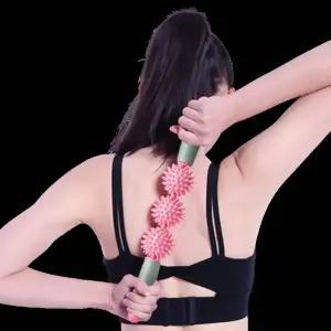 [에이치플러스몰]WL 마사지스틱 셀프 종아리 다리 스트레칭 마사지봉 3구