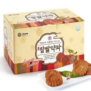 호정가 찹쌀약과세트 3KG (약 80개입)/간식/학생/어른/명절/선물/인기/과자/약과/도넛/영양/추억/어린이
