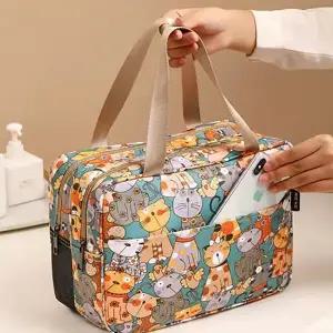 킴스브로 메쉬 고양이 물빠지는 목욕가방 비치백 수영가방