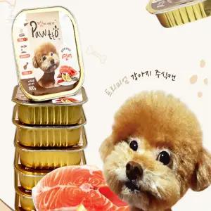 픽만 팻사료 강아지용 통조림 간식 주식캔 밥먹자 반려견사료