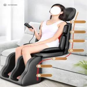 전신 안마의자 기계 선물 사무실 가정용 마사지 안락 마사지기계 레스트온 자동 형 가죽