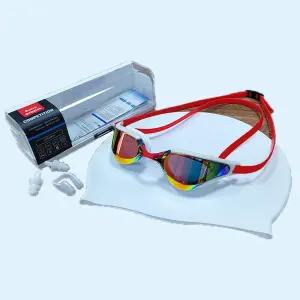 (싸더라)수경 물안경 세트(수경+수모+코마개+귀마개)