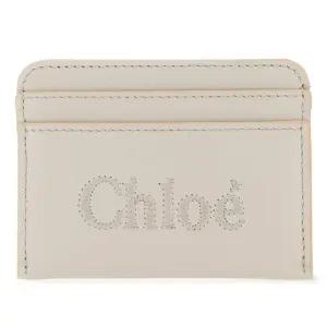 [명품] 25FW 로고 자수 카드지갑 와일드그레이 CHC23SP868I10 084