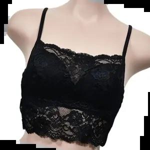 여성 유니크 여자 레이스 풀컵 몰드 B컵 탑브라 편한 왕뽕