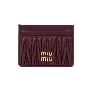 [라벨루쏘]  SS26 여성 마테라쎄 나파 카드지갑 5MC076 AFPP F0007