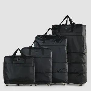 [하프클럽/]3단 확장 이민 가방 대형 캐리어 유학용 한달살기용