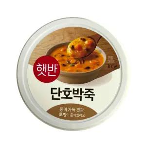 비비고죽 CJ 햇반 단호박죽 267g (용기) x 10개