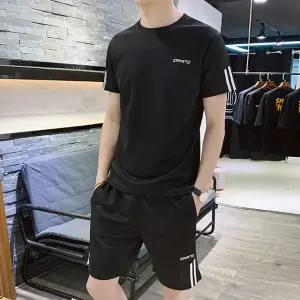 반팔 반바지 트레이닝 세트 여름 헬스복 WI014SET
