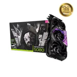 갤럭시 GALAX 지포스 RTX 5080 HOF GAMING BLACK D7 16GB