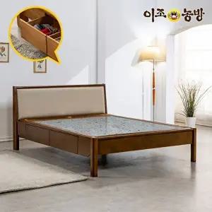 [이조농방][방송에서만!더블리프트+협탁증정]이조농방 청칠보석판재 온비움 서랍형 퀸 돌침대 온열침대 건